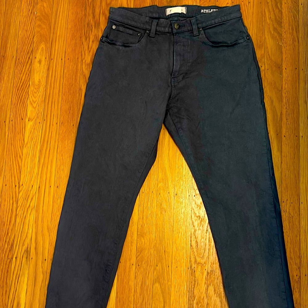 Madewell Athletic Slim Men's Jeans - Dark Gray 33x30